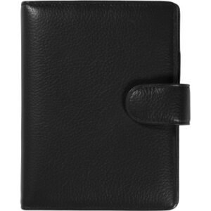 SUCCES    Agenda Junior Ringbuch Cadiz 84236502U Leder schwarz        11x14.2cm