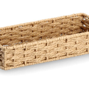 ZELLER    Utensilien Organizer 15211     papiergeflecht     24x11x4.5cm