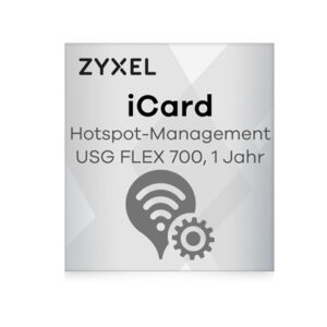 Zyxel iCard Hotspot Management USG FLEX 700, 1 Jahr