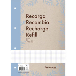 ANCOR     Refill Blätter              A4 116137    ECOLOGIQUE,90g,kariert 100 Bl.