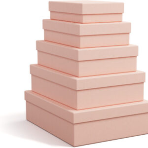 BIGSO BOX Aufbewahrungsbox Cindy 325552133 dusty pink             5er-Set