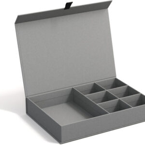 BIGSO BOX Schmuckbox Jolie 706154101 grau               26.5x19x7cm