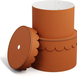 BIGSO BOX Aufbewahrungsbox Wilma 988252207 terracotta             2er-Set