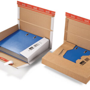 COLOMPAC  Versandkarton Ordner        A4 2053498   158g, braun, Kleber   20 Stück