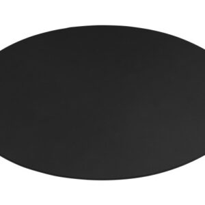 DELTACO   Floorpad, round, Black GAM-125   1100x1100x3 mm
