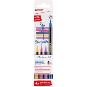 EDDING    Brushpen 1340 1340-3    Glitzer E-4 Modern     4 Stück