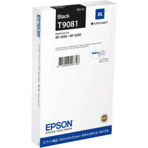 EPSON     Tintenpatrone XL       schwarz T90814N   WF 6090/6590       5000 Seiten
