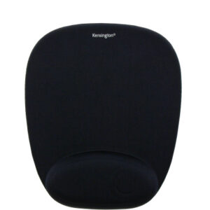 KENSINGTO Schaumstoff-Mousepad 62384     with wirst rest            blk