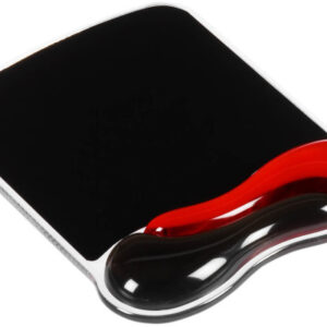 KENSINGTO Gel-Mousepad Duo 62402                            blk/red