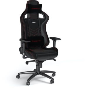 NOBLECHAI Gaming Stuhl EPIC NBL-PU-RE schwarz/rot