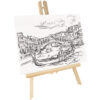ONLINE    Artist Leinwand Set Venice 61040/3   inkl.  6 Brushpens     30x23cm – Bild 2