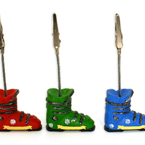 ROOST     Zettelhalter Skischuh 002143    9cm, 3 ass.