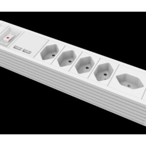 SCHOENENB Steckdosenleiste          1.5m 85.850.5W USB                      weiss