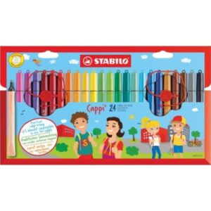 STABILO   Cappi Fasermaler 101684024 24er Etui