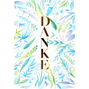 ABC       Dankeskarte            Blätter 091067430                             B6