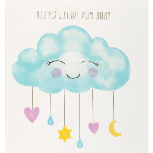 ABC       Glückwunschkarte   Baby Mobile 091067950                        15x15cm
