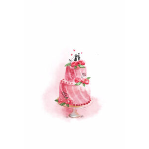 ABC       Hochzeitskarte  Hochzeitstorte 091067390                             B6