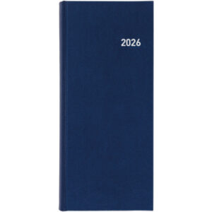 BIELLA    Geschäftsagenda Tower     2026 800311050 1T/2S blau ML      13.5x31.5cm
