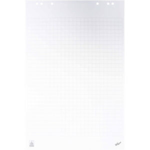 BÜROLINE  Flipchart-Block 80g    65x98cm 400190533 ECF, kariert          20 Blatt