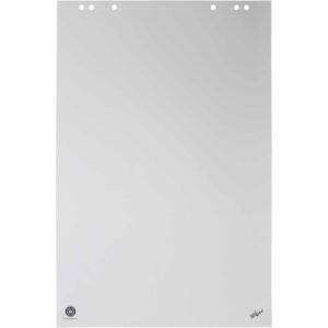 BÜROLINE  Flipchart-Block 80g    65x98cm 400190535 recycling, blanko     20 Blatt