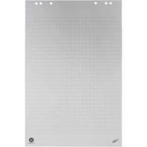 BÜROLINE  Flipchart-Block 80g    65x98cm 400190537 recycling, kariert     5 Stück