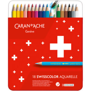 CARAN D'A Farbstifte Swisscolor 1285.718  assortiert            18 Stück