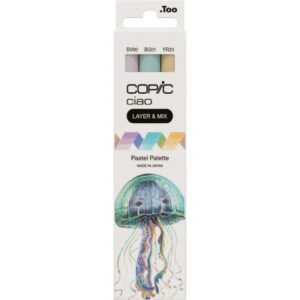 COPIC     Marker Ciao 220750301 Pastel Palette         3 Stück