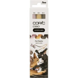 COPIC     Marker Ciao 220750302 Pet Palette            3 Stück