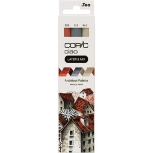 COPIC     Marker Ciao 220750304 Architect Palette      3 Stück