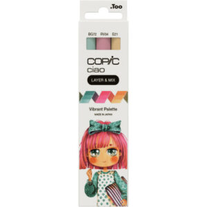 COPIC     Marker Ciao 220750307 Vibrant Palette        3 Stück