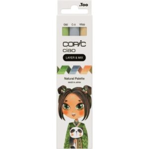 COPIC     Marker Ciao 220750309 Natural Palette        3 Stück
