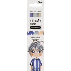 COPIC     Marker Ciao 220750310 Serene Palette         3 Stück