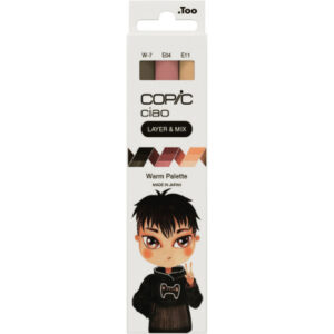 COPIC     Marker Ciao 220750311 Warm Palette           3 Stück