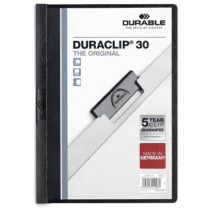 DURABLE   Klemmhefter DURACLIP 30 220001    für 30 Blatt A4        schwarz