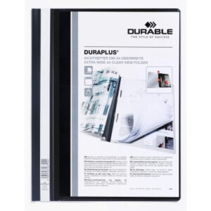 DURABLE   Angebotshefter DURAPLUS 257901    für 100 Blatt A4       schwarz