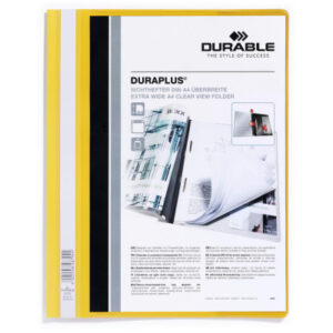 DURABLE   Angebotshefter DURAPLUS 257904    für 100 Blatt A4          gelb