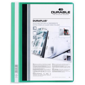 DURABLE   Angebotshefter DURAPLUS 257905    für 100 Blatt A4          grün