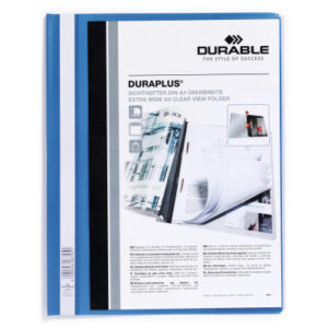 DURABLE   Angebotshefter DURAPLUS 257906    für 100 Blatt A4          blau