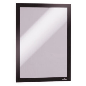 DURABLE   Sichtfenster Duraframe 487201    schwarz, selbstklebend  2 Stk.