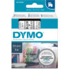 DYMO      Schriftband D1 S0720920  schwarz/transp.        24mm/7m – Bild 2