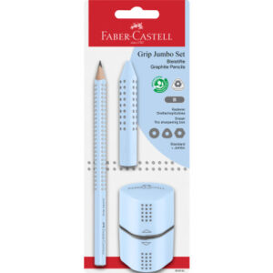 FABER-CA. Schreibset Jumbo Grip        B 580084    sky blue