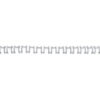 GBC       Drahtbinderücken 8mm        A4 IB160639  silber, 21 Ringe     100 Stück – Bild 2