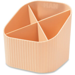 HAN       Stifteköcher Re-X-LOOP 17238-881 pastellorange         4 Fächer