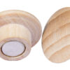 LEGAMASTE Magnet WOODEN             25mm 7-181725  Holz                   5 Stück – Bild 3
