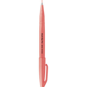 PENTEL    Brush Sign Pen SES15C-FB Fluo rot