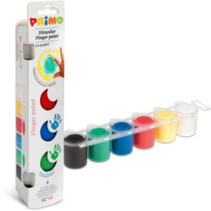 PRIMO     Fingermalfarbe          6x25ml 225TD6E