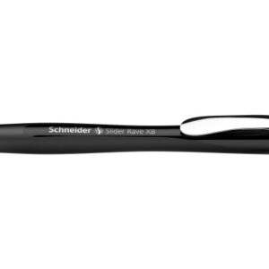 SCHNEIDER Kugelschreiber Slider Rave XB 132511    schwarz, nachfüllbar     0.7mm