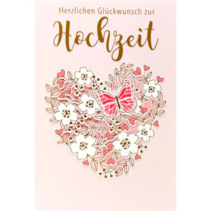 ABC       Hochzeitskarte        Lasercut 006008090                             B6