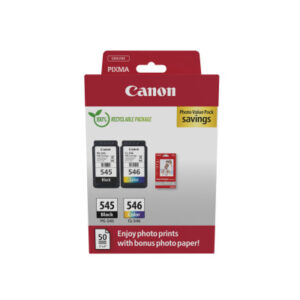 CANON     Photo ValuePack XL schw./color PGCL545/6 PIXMA iP2850      GP-501 50Bl.