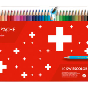 CARAN D'A Farbstifte Swisscolor 1285.74   assortiert            40 Stück
